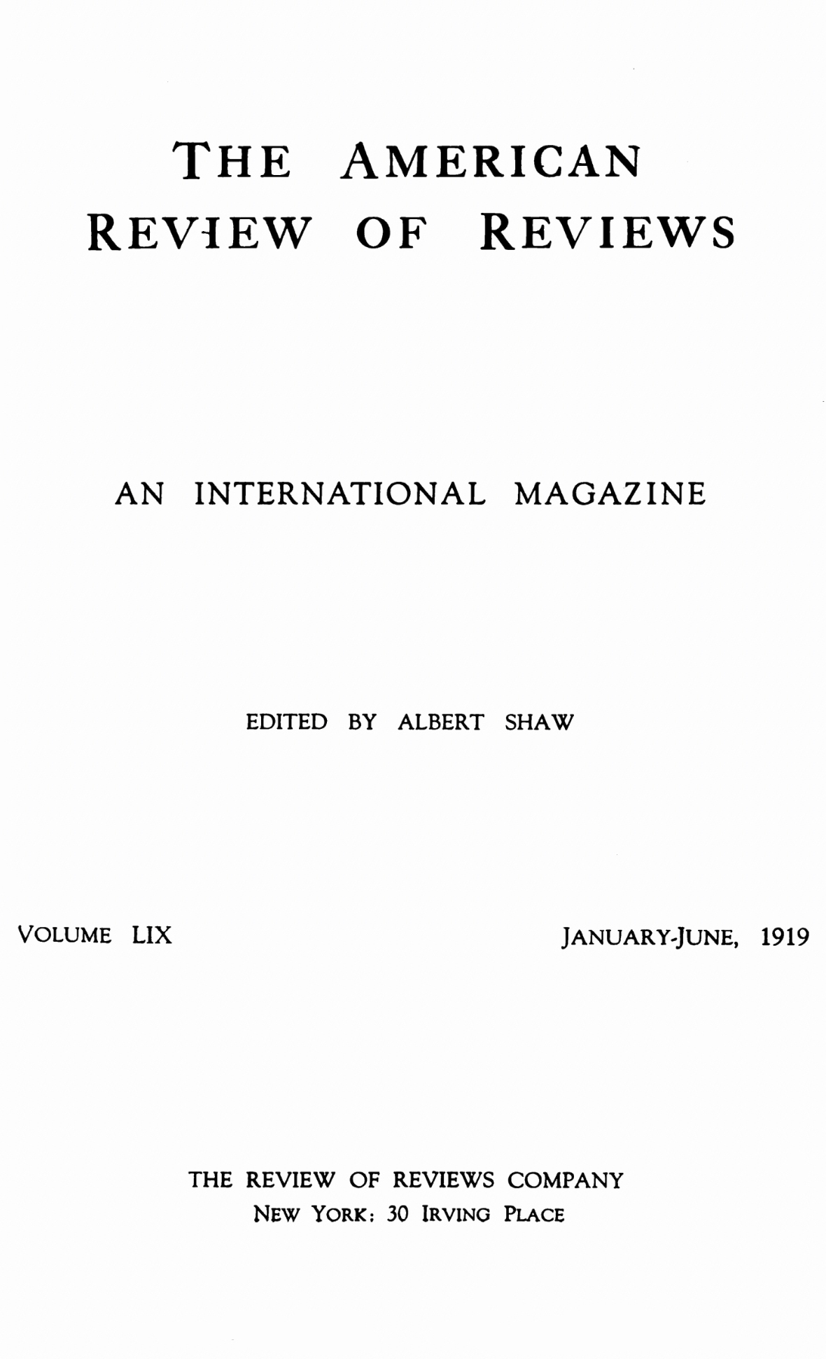 1919 Reviews Cover