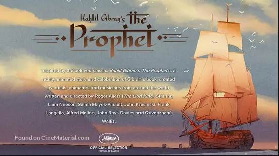 Film Poster The Prophet