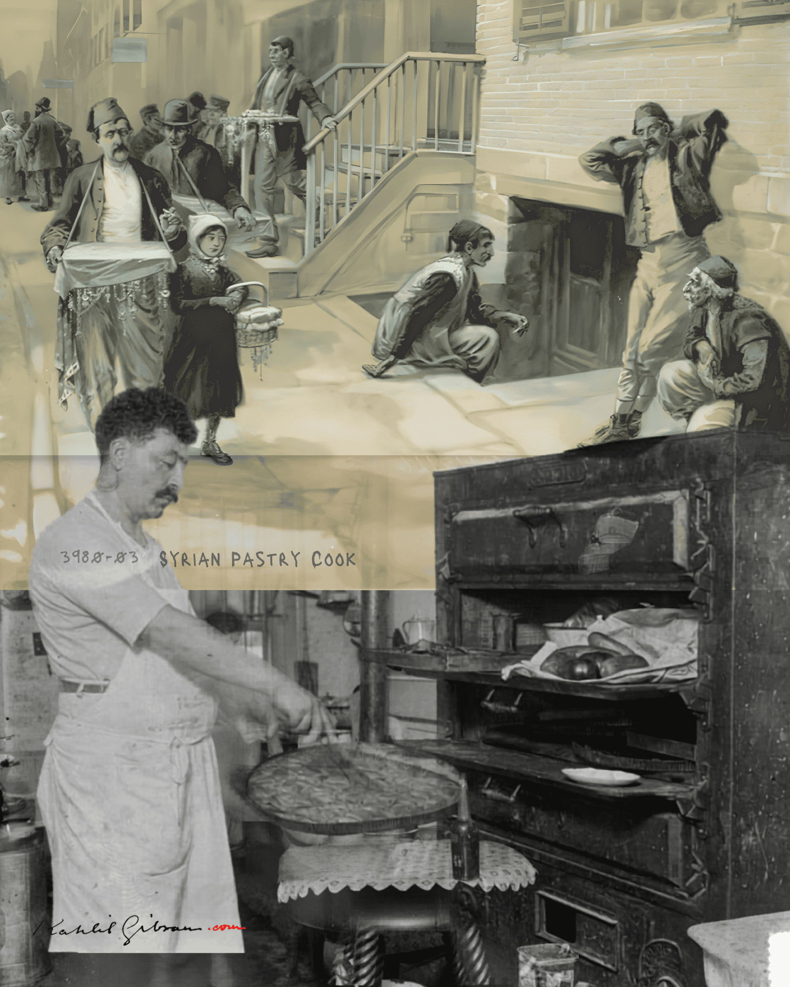 Lebanese and Syrian immigrant community early 1900s