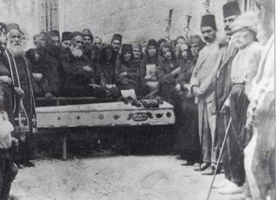 Gibran Casket Beirut August 21st 1931