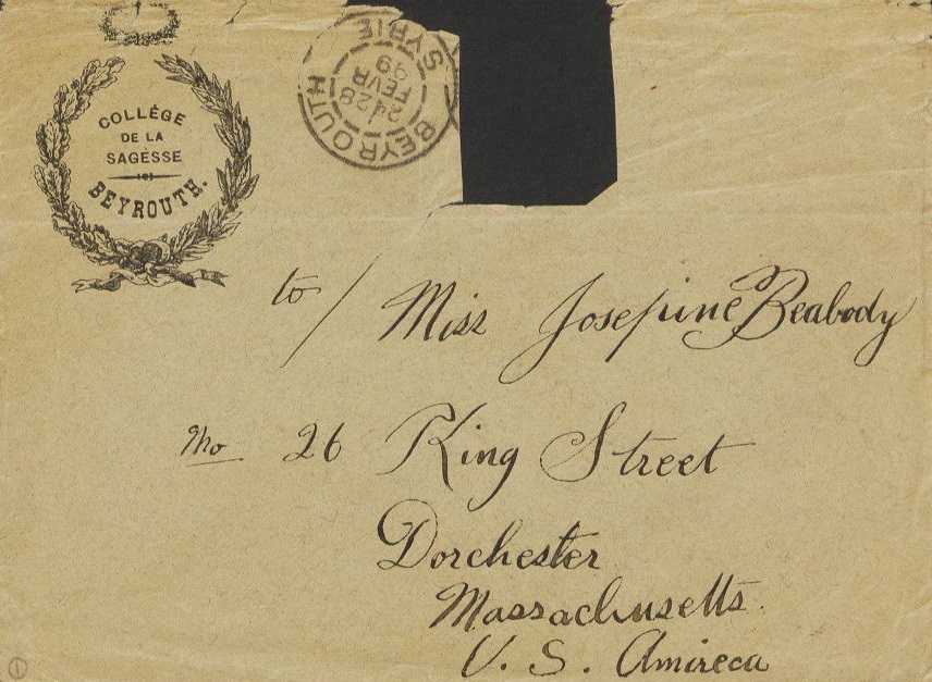 Letter of Gibran to Josephine Preston Peabody