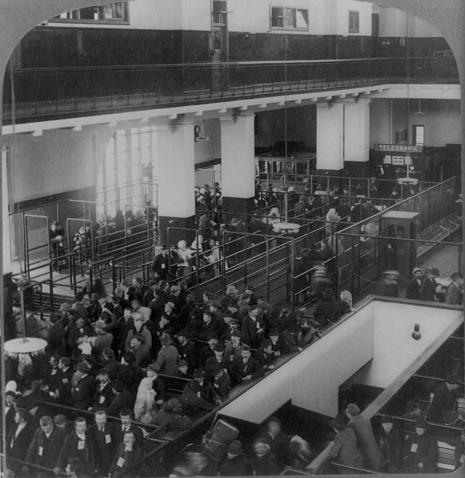 Arrivals at Ellis Island