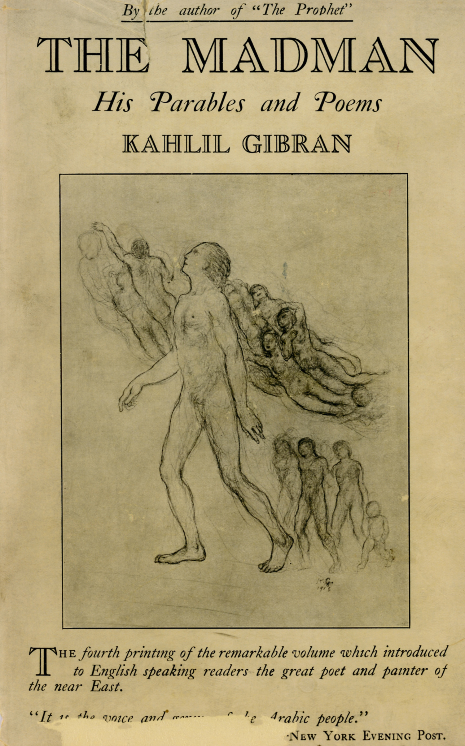 The Madman: His Parables and Poems, New York: Knopf, 1918.