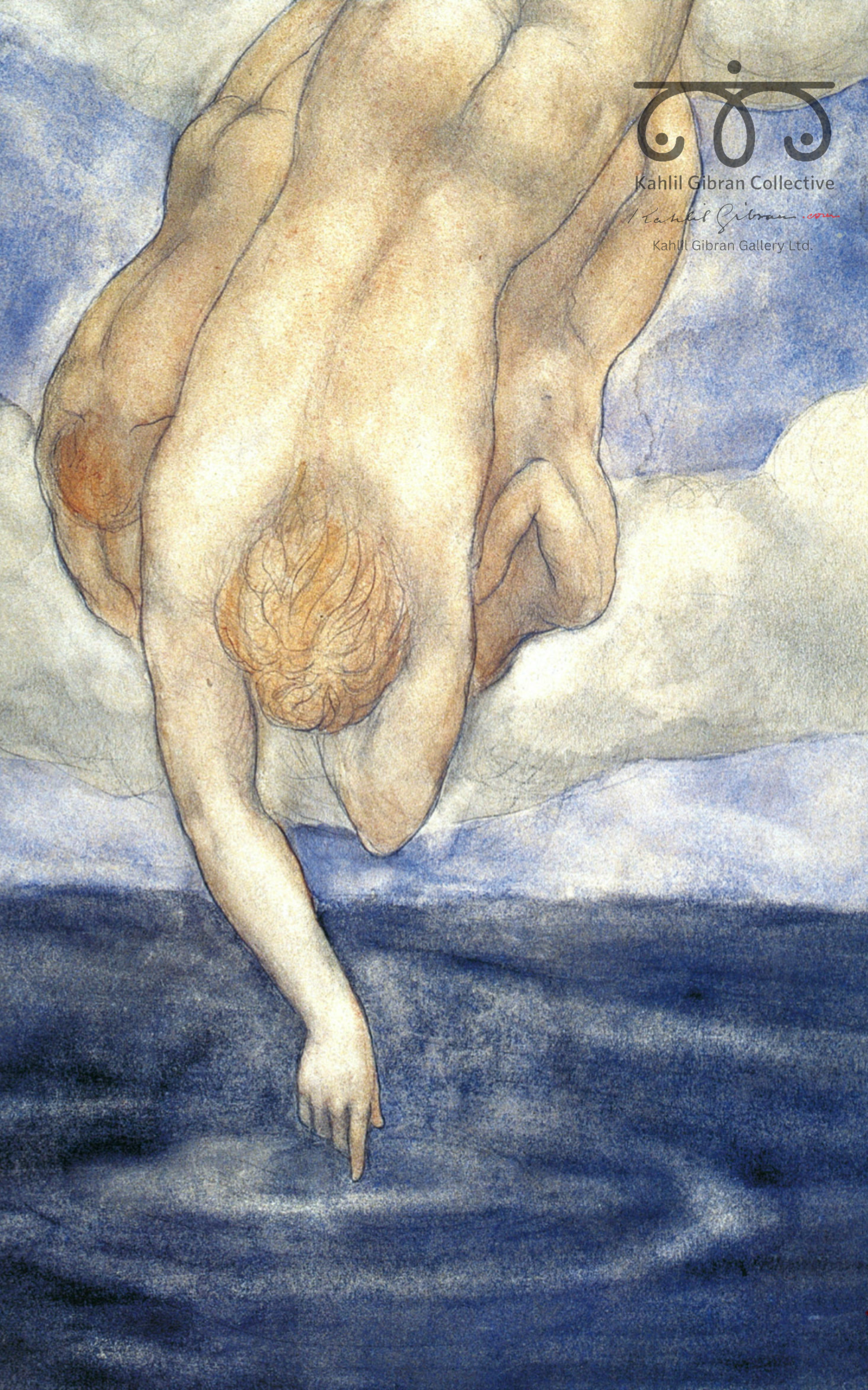 The Triad-Being Descending Towards the Mother Sea, 1923.